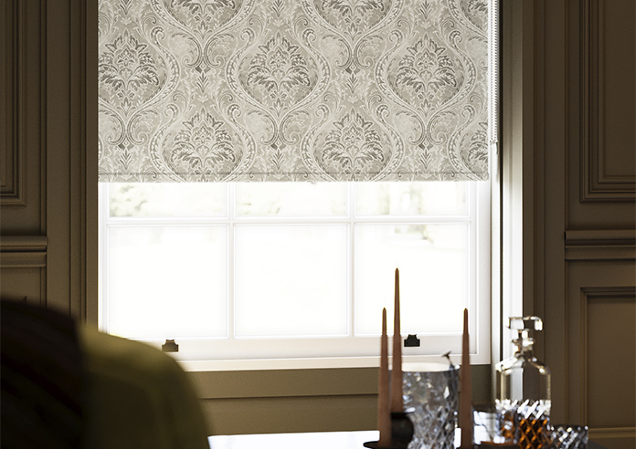 Cipriani, Silver - Twist&Fit Roller Blind - Image 5